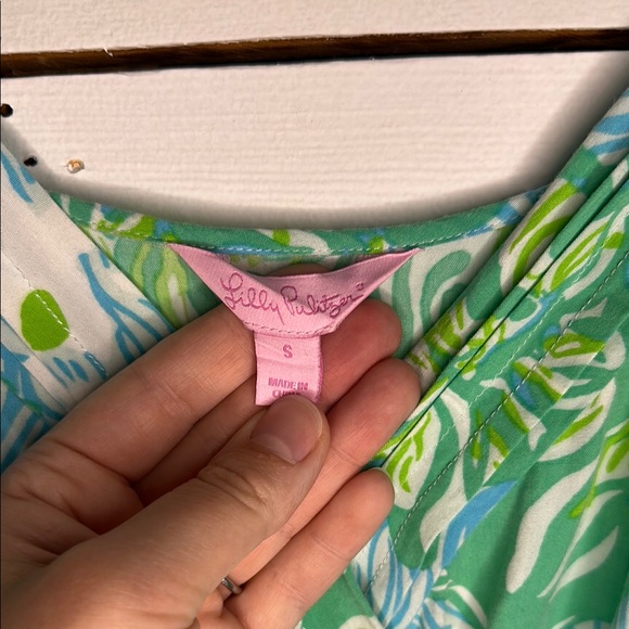 Lilly Pulitzer Melba Lagoon Green Jumpsuit - Picture 5 of 12